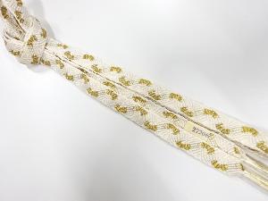 未使用品　正絹　手組帯締め